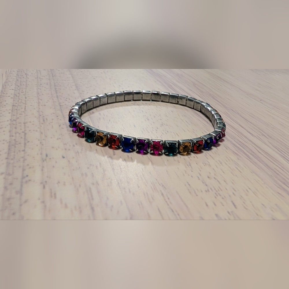 Colorful Gemstone Bracelet